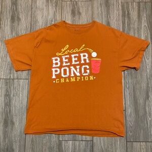 Spencer’s XL Local Beer Pong Champion Tee